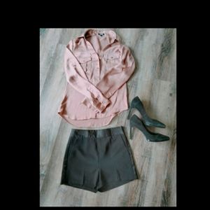 Express Black Dress Shorts